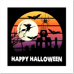 Happy Halloween Posters and Art